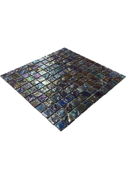 Havuz ve yaşam alanlarının tüm yüzeyleri için Kristal Cam Mozaik. Cam ölçüsü: 23x23x4 mm. File ölçüsü: 30x30 cm. ( 1 Koli = 1 m2 Fiyatıdır ) indirimleri