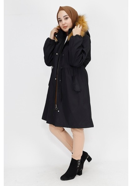 Bycoolest Butik 11011 Bondet Kumaş Büyük Beden Orta Boy Kaban fiyatları