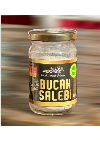 Bucak Yöresel Ürünler Bucak Salebi 50 gr Katkısız, Doğal Sahlep