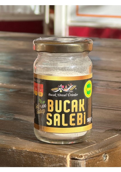 Bucak Yöresel Ürünler Bucak Salebi 50 gr Katkısız, Doğal Sahlep