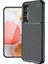 Samsung Galaxy S23 Fe Kılıf Negro Karbon Desen Silikon + Ekran Koruyucu 1