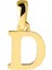 14 Ayar Altın D Harfi Kolye Ucu 0,35 gr 1