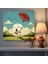 Snoopy Duvar Tablosu - Uçurtma Uçan Kanvas Tablo - Snoopy, Kanvas Tablo, Uçurtma, Retro, 30X30 2