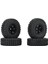 4 Adet 54MM 1.0 Beadlock Tekerlek Jantları Lastik Seti 1/24 Rc Paletli Araba Eksenel SCX24 90081 AXI00001 Yükseltme Parçaları, 4 (Yurt Dışından) 1