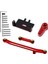 Metal Servo Dağı Servo Kol Direksiyon Çubuğu Fit ES08MA Iı Servo Eksenel SCX24 1/24 Rc Paletli Araba Yükseltme Parçaları,1 (Yurt Dışından) 1