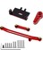 Metal Servo Dağı Servo Kol Direksiyon Çubuğu Fit ES08MA Iı Servo Eksenel SCX24 1/24 Rc Paletli Araba Yükseltme Parçaları,1 (Yurt Dışından) 5