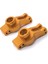 Metal Arka Tekerlek Göbeği Taşıyıcı Tekerlek Koltuğu 104009 12402-A 12401 12403 12404 12409 Rc Araba Yükseltme Parçaları, Sarı (Yurt Dışından) 1