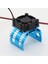 2x A959-B 144001 124019 Rc Araba Alüminyum Alaşımlı Motor Soğutucu Kapağı Soğutma Fanı ile 540 550 3650 Motor Için, 1 (Yurt Dışından) 4
