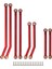 8 Adet Cnc Yüksek Gümrükleme Şasi Bağlantı Çubuğu 1/24 Rc Paletli Araba Eksenel SCX24 AXI00005 Için Y-Link'i Değiştirin, 1 (Yurt Dışından) 1