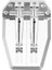 2 Adet Metal Ayarlanabilir Trim Sekmeleri 69X57X30MM Nitro Gaz Rc Model Tekne Için (Yurt Dışından) 4