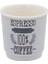 Gri Baskılı Esprresso Bardak 90ML 1