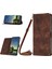 Samsung Galaxy S22 Ultra ile Uyumlu Kordon Crossbody Boyun Askısı Koruyucu Çevirme Yumuşak Pu Deri Telefon Kılıfı (Yurt Dışından) 1
