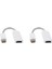 MacBook Için Mini DVI ve HDMI Uyumlu Blanc Kablo Adaptörü (Yurt Dışından) 1