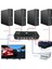 USB 2.0 Kvm Anahtar Kutusu + 4 Kvm Kablo Klavye Monitör (Yurt Dışından) 2