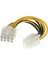 Pin Erkek - 8 Pin Cpu Güç Kaynağı Adaptörü Dönüştürücü Atx Kablosu (Yurt Dışından) 1
