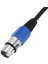 2x Fiş 6.35MM Trs Xlr Erkek Dişi Kablo 3 Pin Dişi Soket (Yurt Dışından) 2