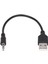 3,5 mm Fiş Aux Ses Jakı - USB 2.0 Erkek Şarj Kablosu Adaptör Kablosu (Yurt Dışından) 2
