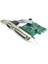 AX99100 1P1S RS232 Seri Paralel Bağlantı Noktası DB25 25PIN Pcıe Yükseltici Kart (Yurt Dışından) 1
