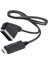 Scart - HDMI Uyumlu Tv Ses Video Adaptörü Dönüştürücü Kablosu (Yurt Dışından) 3