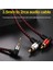 90 Derece 3.5mm Erkek - 2 Rca Aux Y Mikrofon Fişi Dizüstü Bilgisayar Için 2m (Yurt Dışından) 2