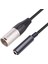 Xlr Erkek - 1/4 Inç Dişi Kablo, 3 Pin Erkek - 6,35MM Ses Kablosu (Yurt Dışından) 2