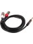 Jack 3,5 mm - 2 Rca Ses Kablosu Erkek - Erkek Rca Adaptörü 1 M (Yurt Dışından) 5