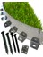 Esnek Kıvrılabilir Metal Galvaniz Çim Ayırıcı 16 M 8 x 2 M Çim Sınırlayıcı Çim Ayracı Çim Ayırıcı 1