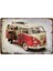 Volkswagen Minibüs Tema 20X30 cm Metal Plaka Metal Tablo 2