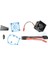 Metal Soğutma Fanı Motor Isı Emici 1/8 Kızak Rc Araba Yükseltme Parçaları Aksesuarları, Mavi (Yurt Dışından) 1