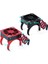 Rc Araba Motor Radyatör Kapağı Soğutma Fanı Motoru Soğutucu Sıcaklık Kontrolü 1/10 Rc Paletli Trx4 Parçaları, Kırmızı (Yurt Dışından) 5