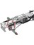 2x Metal Arka Aks Kafes Üst Bağlantı Sabitleme Kaidesi Eksenel SCX24 90081 C10 1/24 Rc Paletli Araba Yükseltme Parçaları Aksesuarları, 3 (Yurt Dışından) 3