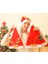 4 Paket Noel Şapka Karikatür Şapka Noel Kostüm Partisi ve Tatil Etkinliği Için Lüks Peluş Şapka (Yeşil Flanel Şapka) (Yurt Dışından) 4