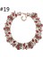 Kırmızı Kristal Rhinestone Bildirimi Kolye, Vintage Tıknaz Zincir Gerdanlık Yaka Önlük Bildirimi Kolye Kadınlar Için Moda Kostüm Takı Kolyeler (Yurt Dışından) 1