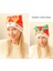 4 Paket Noel Şapka Karikatür Şapka Noel Kostüm Partisi ve Tatil Etkinliği Için Lüks Peluş Şapka (Altın Boynuz Şapka) (Yurt Dışından) 4