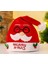 4 Paket Noel Şapka Karikatür Şapka Noel Kostüm Partisi ve Tatil Etkinliği Için Lüks Peluş Şapka (Siyah Yaşlı Adam Gözlük Şapka) (Yurt Dışından) 4