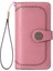 Kadın Cüzdan Yumuşak Deri Tasarımcı Üç Katlı Çoklu Kart Düzenleyici Kadın Clutch, Büyük, Kartlıklı Cüzdan (Açık Pembe) (Yurt Dışından) 1