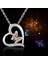 Romantik Sevgililer Yeni Yıl Hediyesi Mücevher Kolye, Kadınlar Için Kristal Kolye Kolye Takı Kadınlar Için Birthstone Kolye, Kelebek (Yurt Dışından) 4