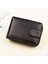 Gents Slim Black Rfıd Zip Around Wallet Genuine Leather Bifold Style Coin Pocket Cardholder Wallets Purse (Yurt Dışından) 1