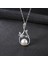 925 Ayar Gümüş Inci/aytaşı Kolye Birthstone Kolye Kadınlar Için Doğum Günü Anneler Günü Takı Hediyeler Anne Onun Kadın Kızlar Için (Yurt Dışından) 3