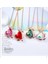 Kadınlar Için Aşk Kalp Kolye Kolye Gümüş Ton Gül Altın Ton Kristaller Birthstone Anneler Günü Sevgililer Günü Takı Hediyeler Kadınlar Için, Beyaz Altın Aurore Boreale (Yurt Dışından) 3