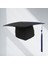 1 Master's Cap Master's Mezuniyet Şapkası Stili (Tek Boyut) (Yurt Dışından) 2