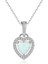 Kadınlar Için Gümüş Birthstone Kolye Zarif Sonsuzluk Kolye Anneler Günü Yıldönümü Doğum Günü Takı Anne Eşi Bayan Kızı Için Hediyeler (Yurt Dışından) 1