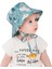Çocuk Şapkaları Bebek Güneş Şapkası Erkek ve Kız Bebek Güneş Balıkçı Şapkası Büyük Kenarlı, Tavşan, S, 46-50CM (Yurt Dışından) 1