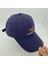 Şapka Kadın Sevimli Dinozor Nakış Bahar ve Yaz Kişilik Basit Beyzbol Şapkası Erkek (Mavi) (Yurt Dışından) 1