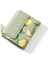 Cute Lemon Zipper Pocket Trifold Small Wallets Card Holder Id Window Purse Coin Pouch For Women Ladies (Green, Lemon Print) (Yurt Dışından) 1