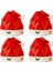 4 Paket Noel Şapka Karikatür Şapka Noel Kostüm Partisi ve Tatil Etkinliği Için Lüks Peluş Şapka (Kırmızı Boynuz Şapka) (Yurt Dışından) 1