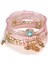 Adet Bileklik Boho Charms Streç Istiflenebilir Bilezik El Yapımı Çok Renkli Kristal Boncuklu Şanslı Koruma Bilezik Strand Bilezik (Yurt Dışından) 1