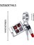 Avekı Bilezikler Için 925 Ayar Gümüş Charm Avrupa Bilezikler Için Nazar Seyahat Dangle Takılar Kadın Genç Kızlar Için Kolye Kolye Boncuk Takı , Makyaj Üç Parçalı Set Charm (Yurt Dışından) 4