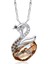 Romantik Sevgililer Yeni Yıl Hediyesi Mücevher Kolye, Kristal Kolye Kolye Takı Kadınlar Için Birthstone Kolye Kadınlar Için, Kuğu (Yurt Dışından) 1