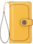 Kadın Cüzdan Yumuşak Deri Tasarımcı Üç Katlı Çoklu Kart Düzenleyici Kadın Clutch, Büyük, Kartlıklı Cüzdan (Mango Sarı) (Yurt Dışından) 1